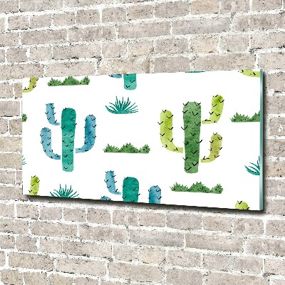 Tableau sur verre acrylique Cacti