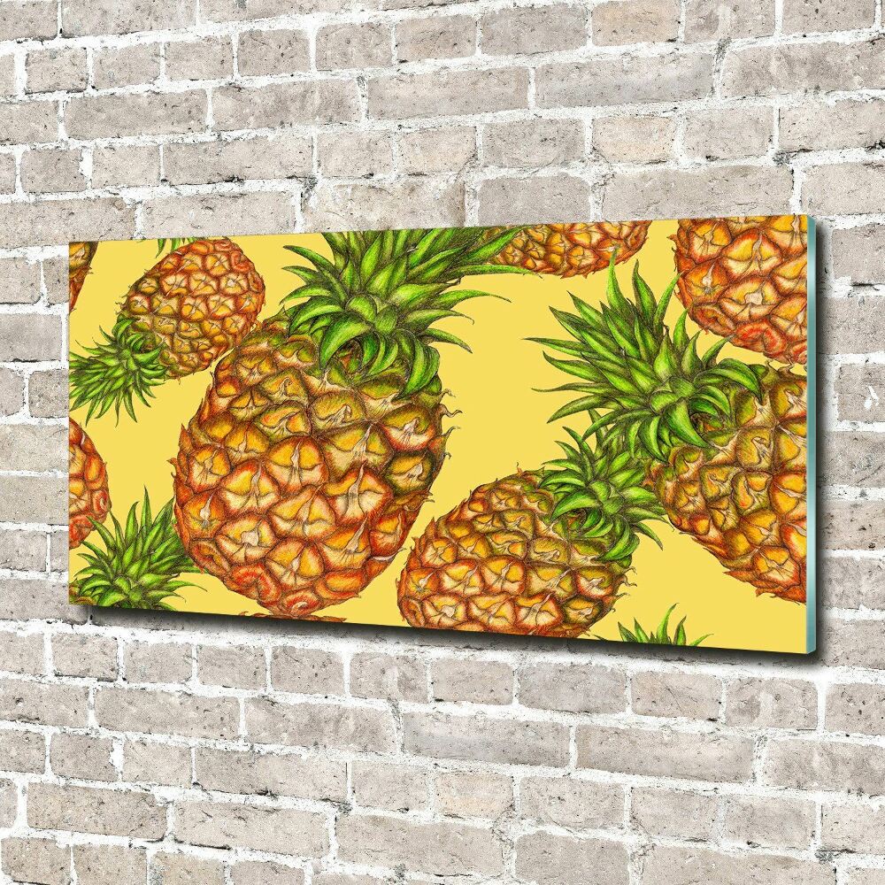 Tableau en acrylique Ananas