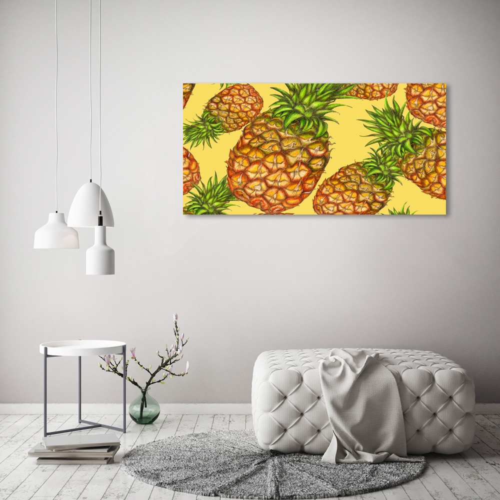 Tableau en acrylique Ananas