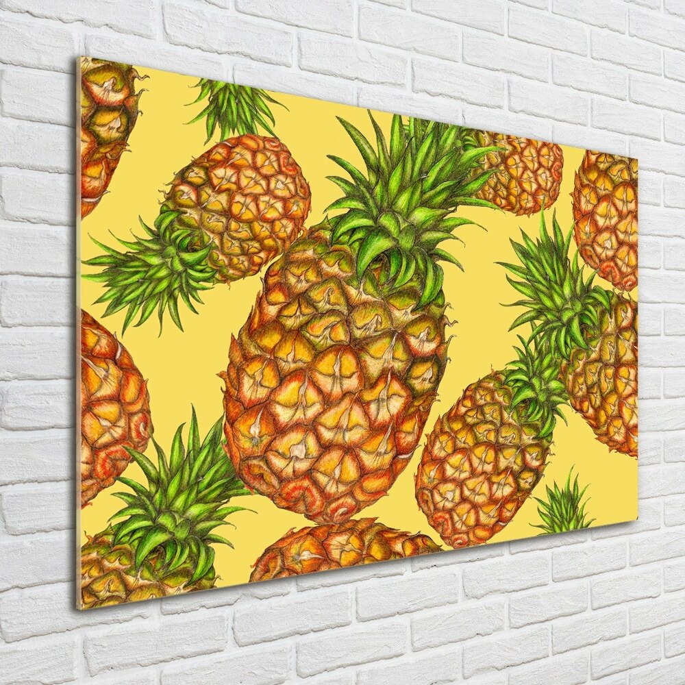 Tableau en acrylique Ananas