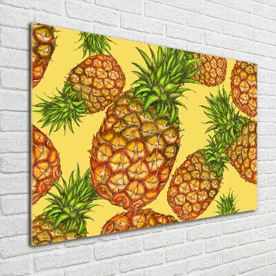 Tableau en acrylique Ananas