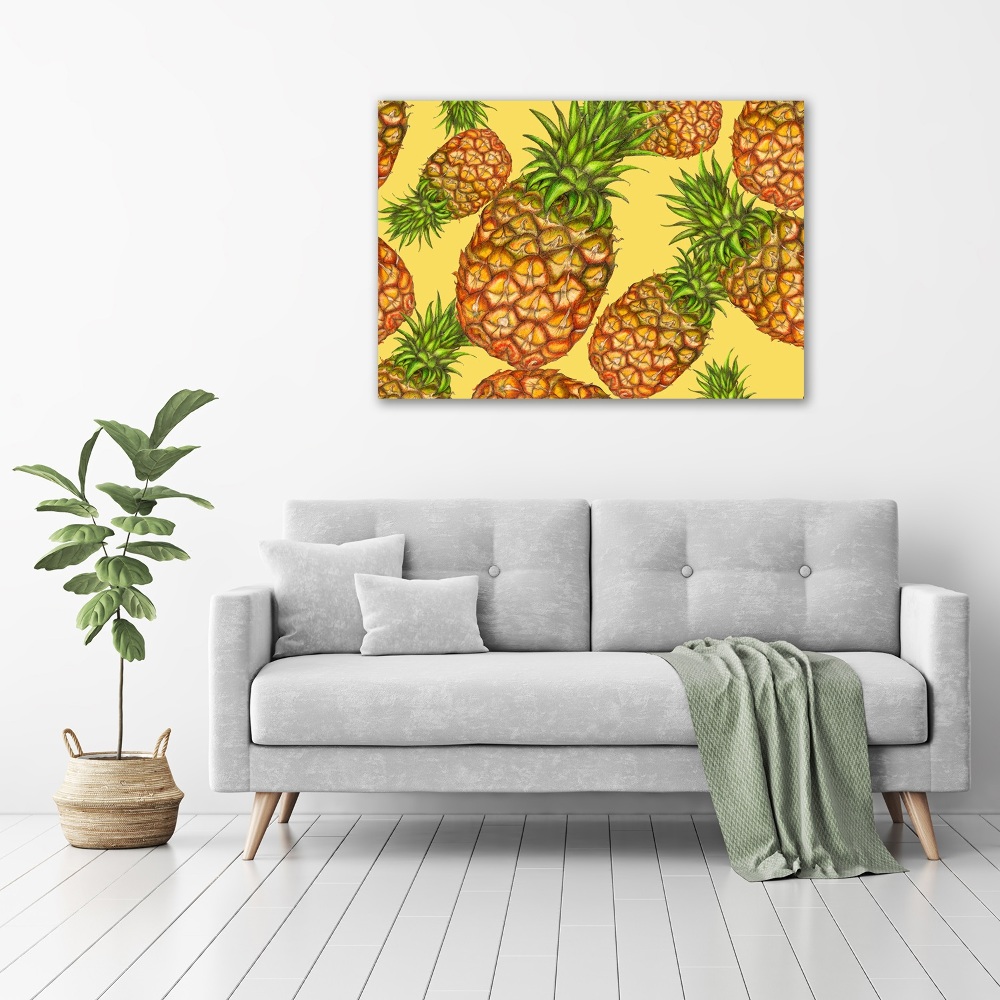 Tableau en acrylique Ananas