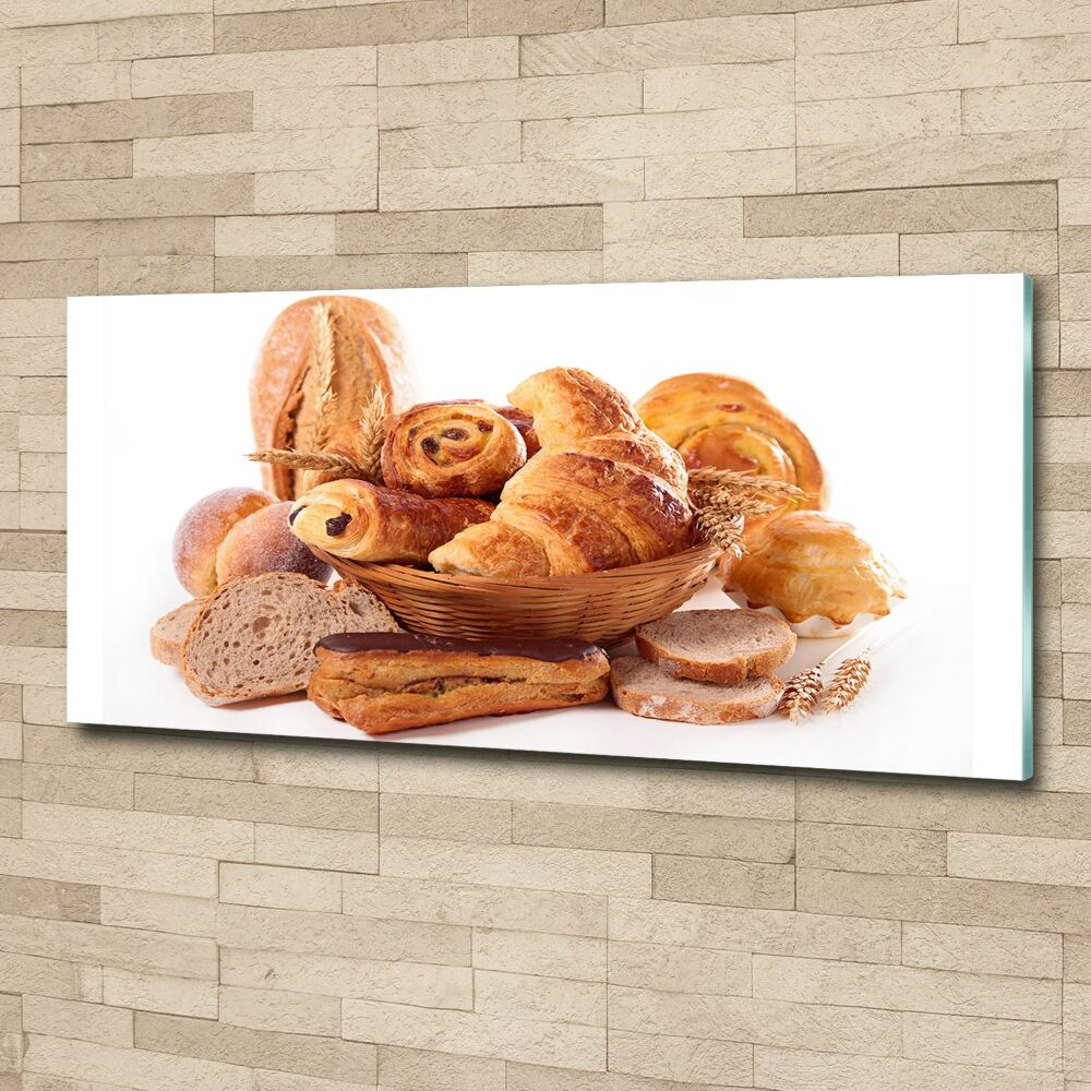 Tableau acrylique Produits de boulangerie