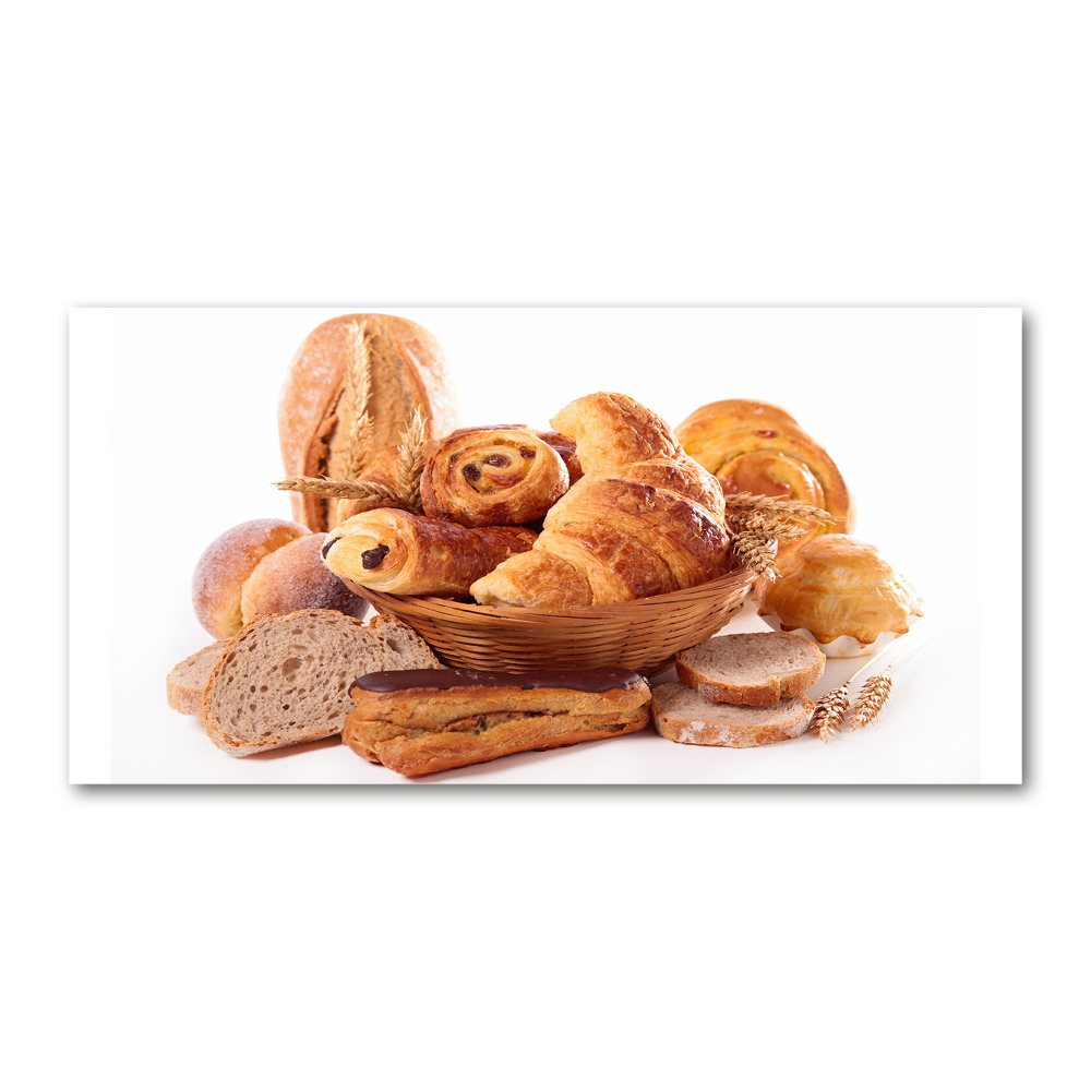 Tableau acrylique Produits de boulangerie