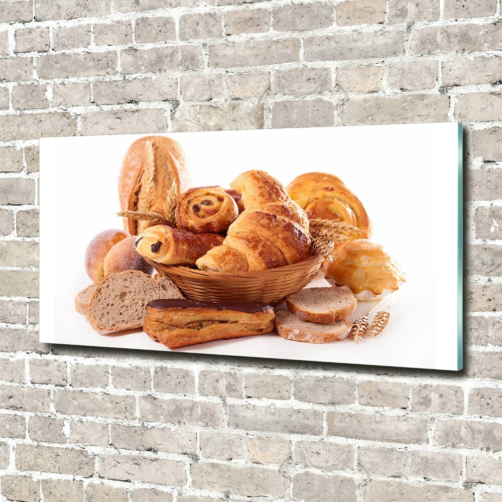 Tableau acrylique Produits de boulangerie