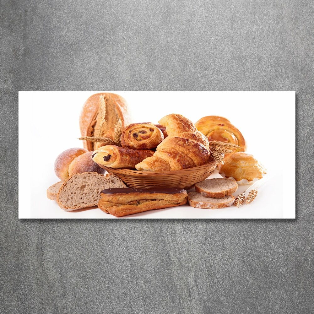 Tableau acrylique Produits de boulangerie