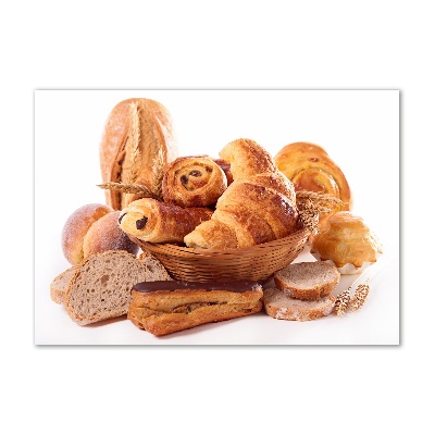 Tableau acrylique Produits de boulangerie