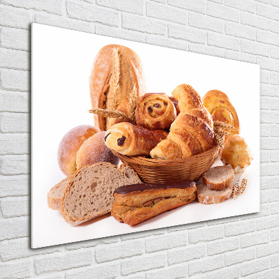 Tableau acrylique Produits de boulangerie