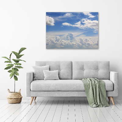 Tableau verre acrylique Les nuages dans le ciel