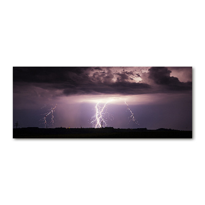 Tableau en acrylique Orage