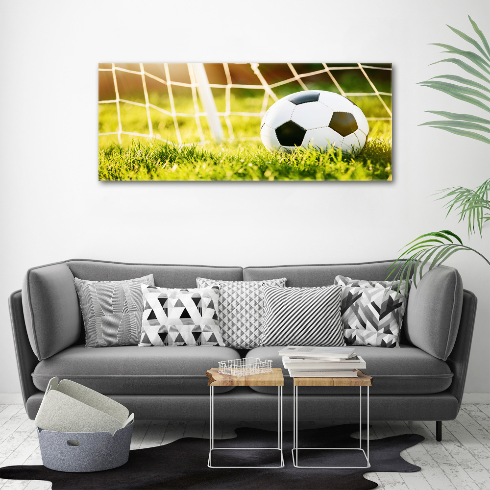 Acrylique tableau Football dans les portes