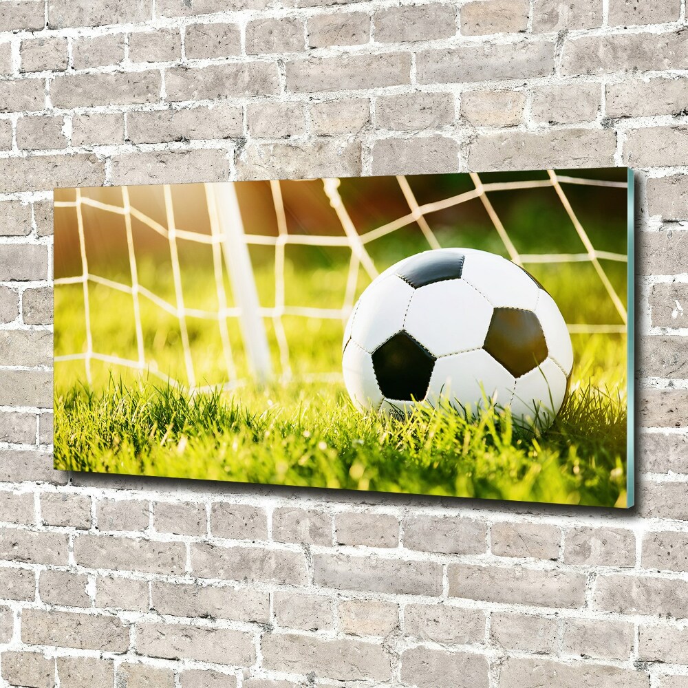 Acrylique tableau Football dans les portes