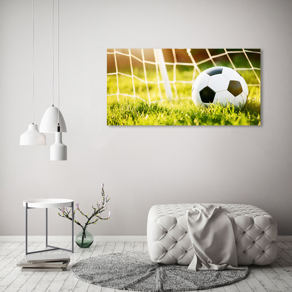 Acrylique tableau Football dans les portes