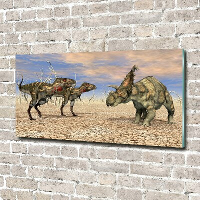 Tableau en acrylique Dinosaures