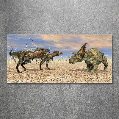 Tableau en acrylique Dinosaures