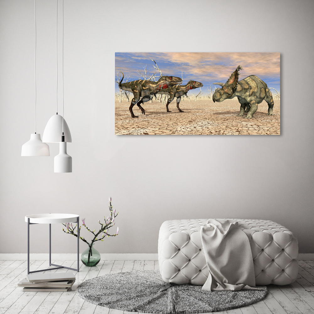 Tableau en acrylique Dinosaures