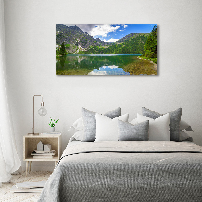 Acrylique tableau Lac Morskie Oko Tatry