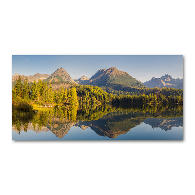 Tableau verre acrylique Panorama des Tatras