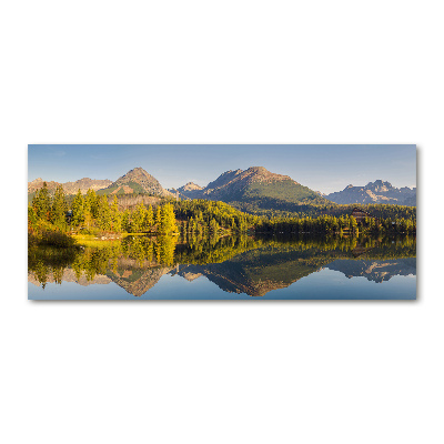 Tableau verre acrylique Panorama des Tatras