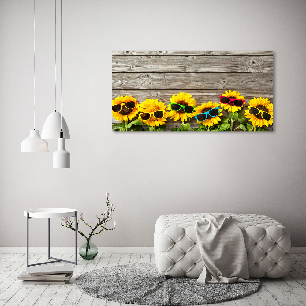 Tableau en acrylique Tournesol