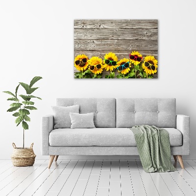 Tableau en acrylique Tournesol