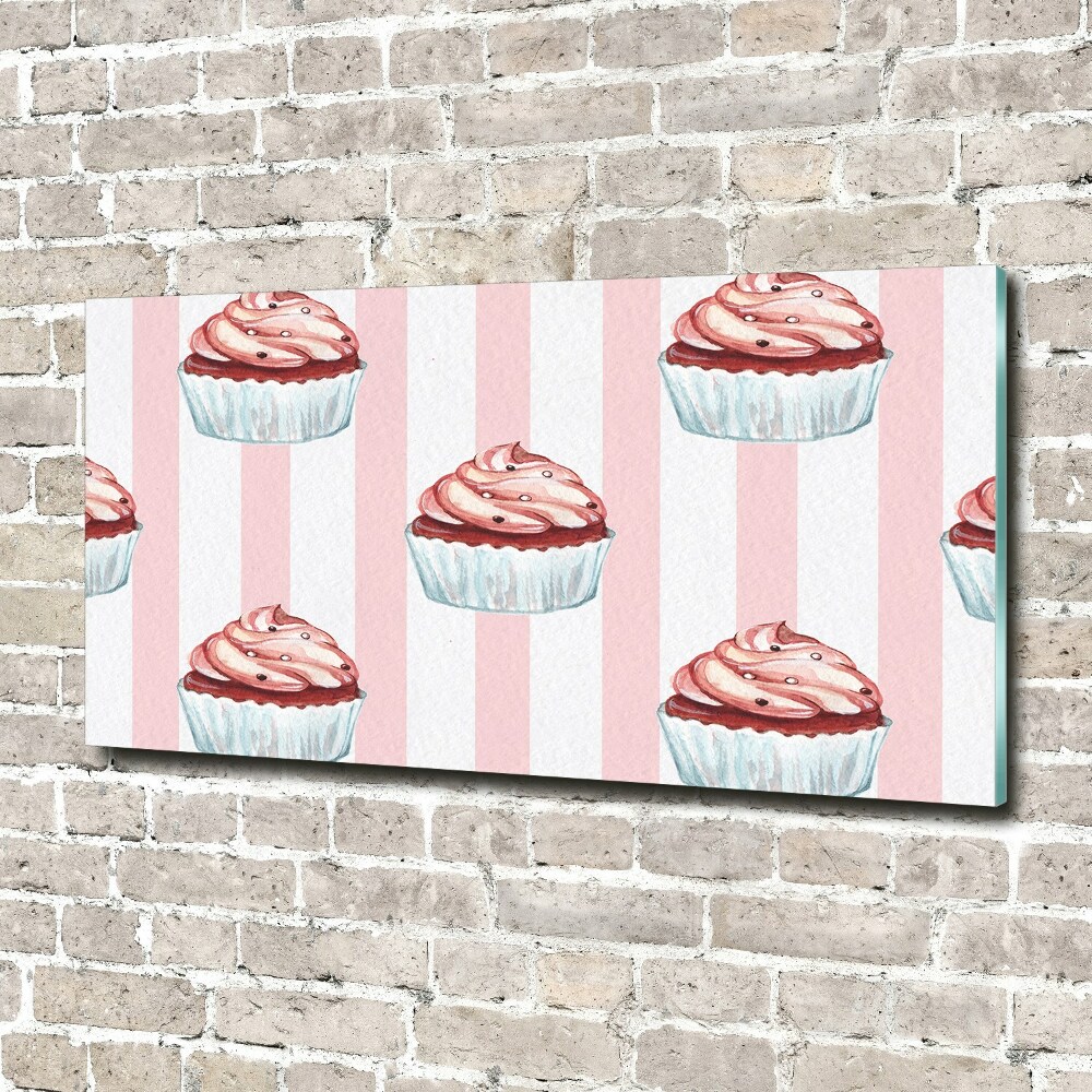 Acrylique tableau Cupcakes