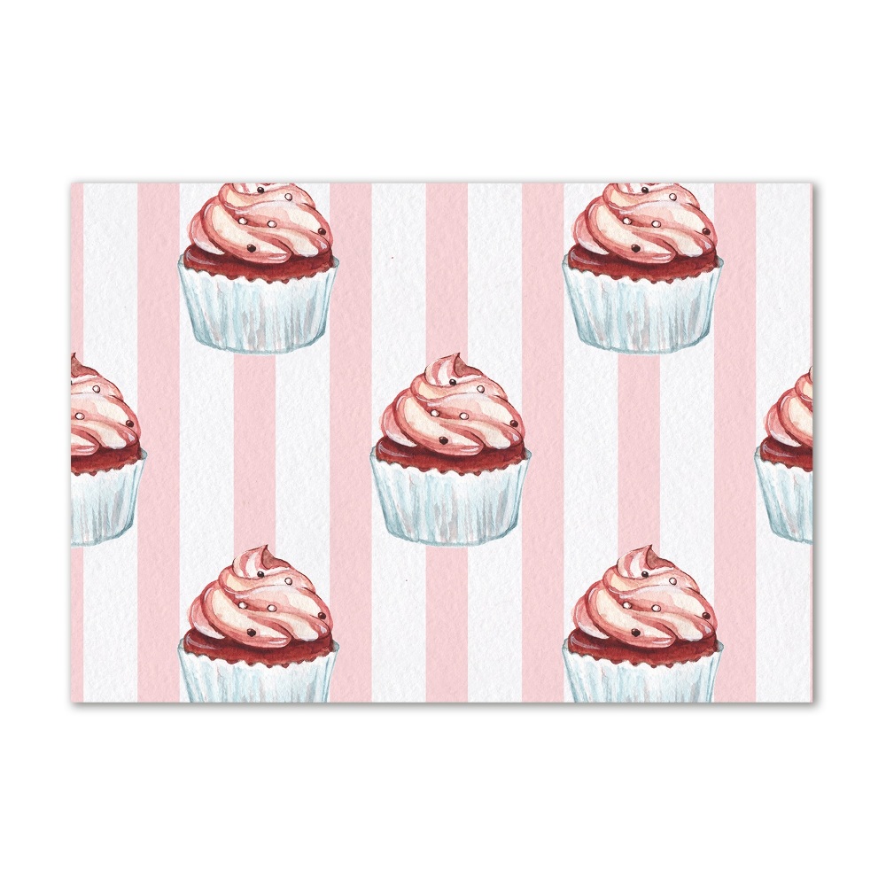 Acrylique tableau Cupcakes