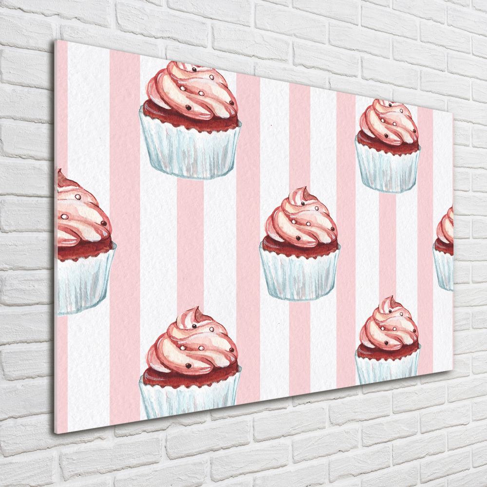 Acrylique tableau Cupcakes