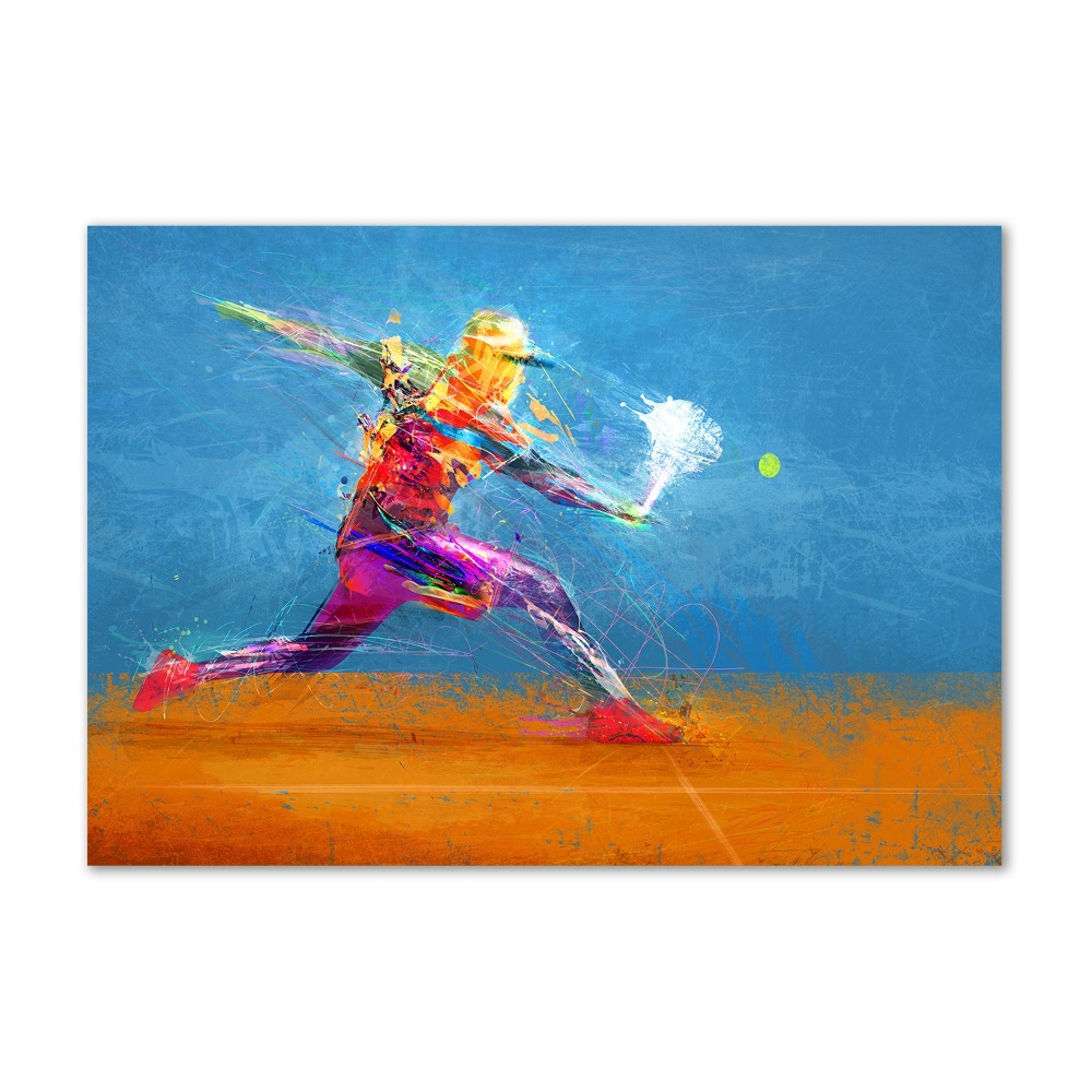 Tableau en acrylique Joueur de tennis