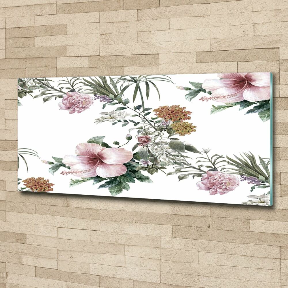 Tableau en acrylique Design floral