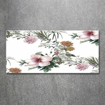 Tableau en acrylique Design floral