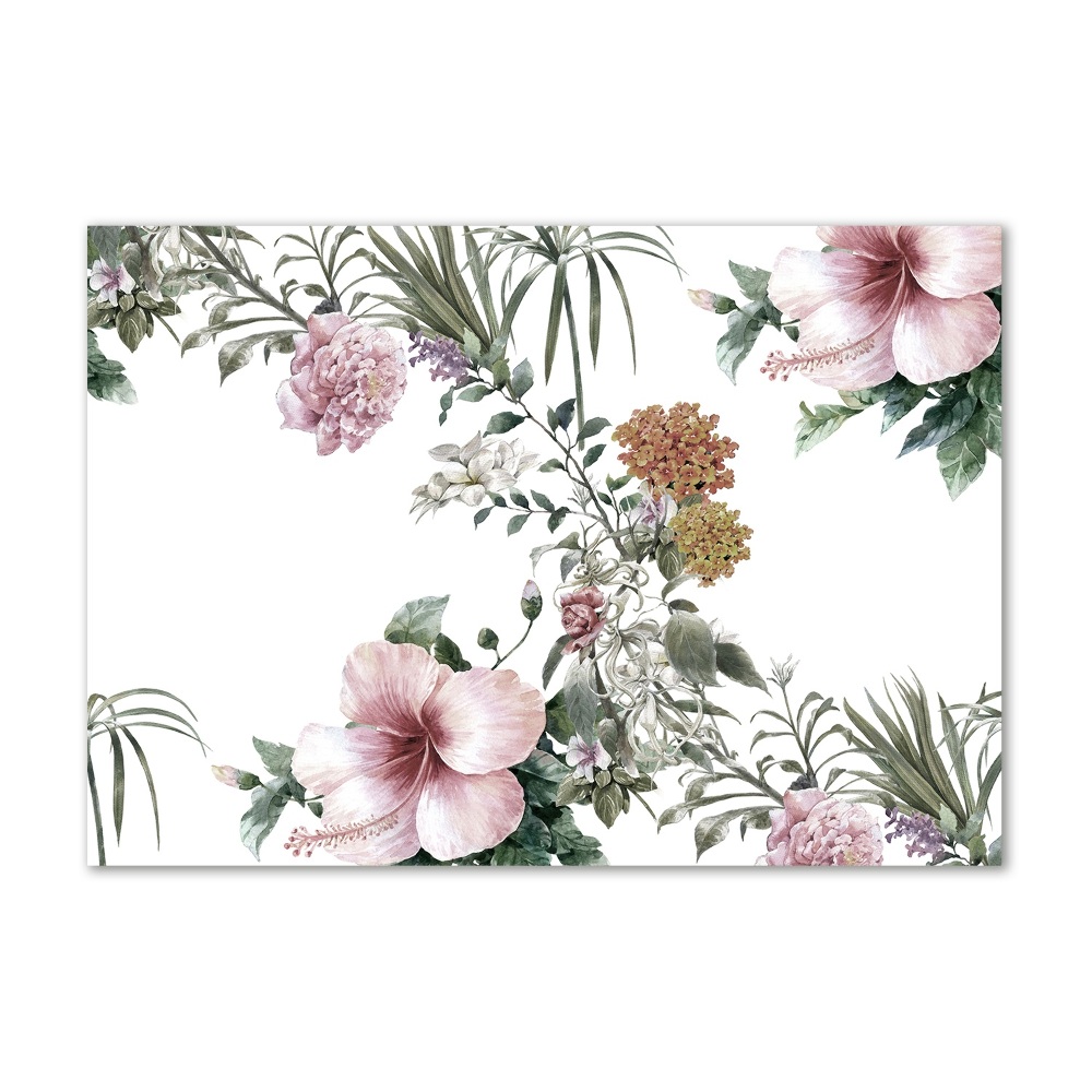 Tableau en acrylique Design floral