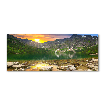 Tableau en acrylique Lac Morskie Oko Tatry