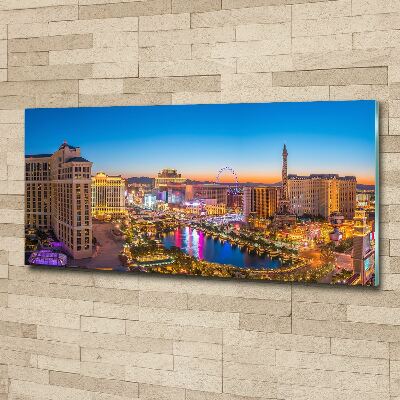 Tableau acrylique Las Vegas USA