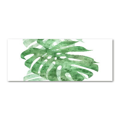 Tableau verre acrylique Monstera