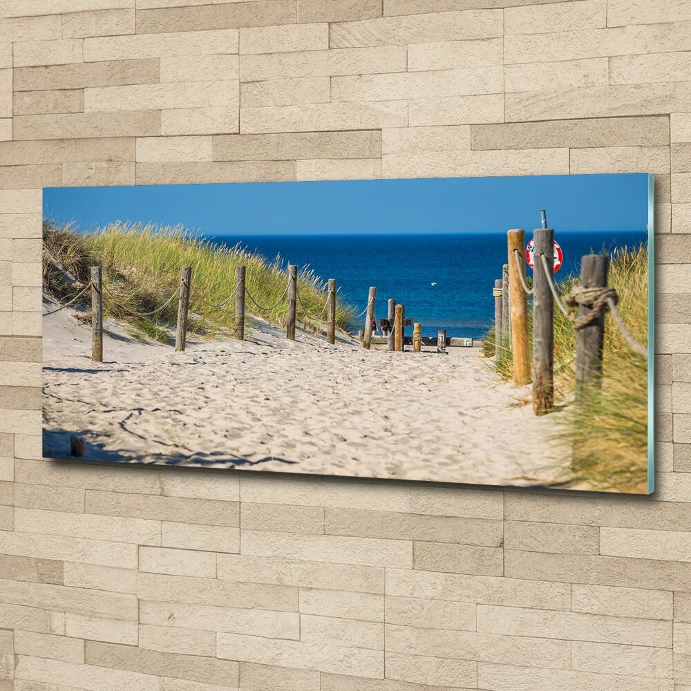 Tableau acrylique Les dunes de mer