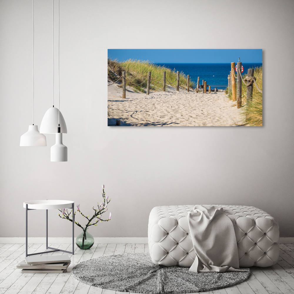 Tableau acrylique Les dunes de mer