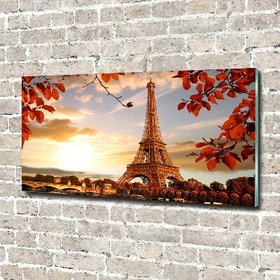 Tableau verre acrylique Tour Eiffel Paris France