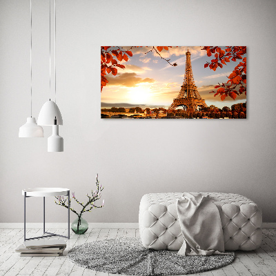 Tableau verre acrylique Tour Eiffel Paris France