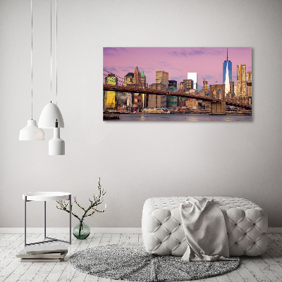 Acrylique tableau USA Manhattan