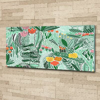 Tableau acrylique Motif floral