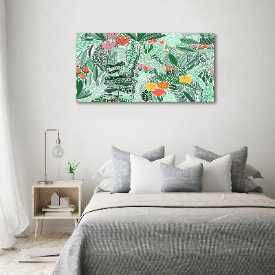 Tableau acrylique Motif floral