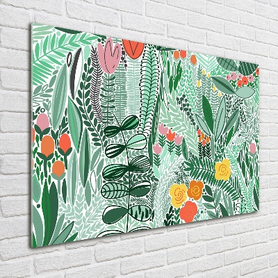 Tableau acrylique Motif floral