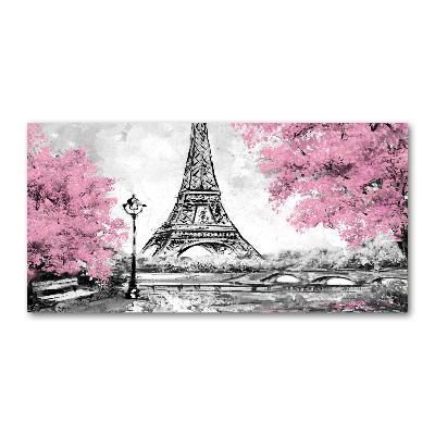 Tableau sur verre acrylique Tour Eiffel Paris France