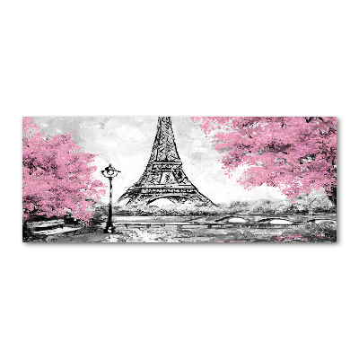 Tableau sur verre acrylique Tour Eiffel Paris France