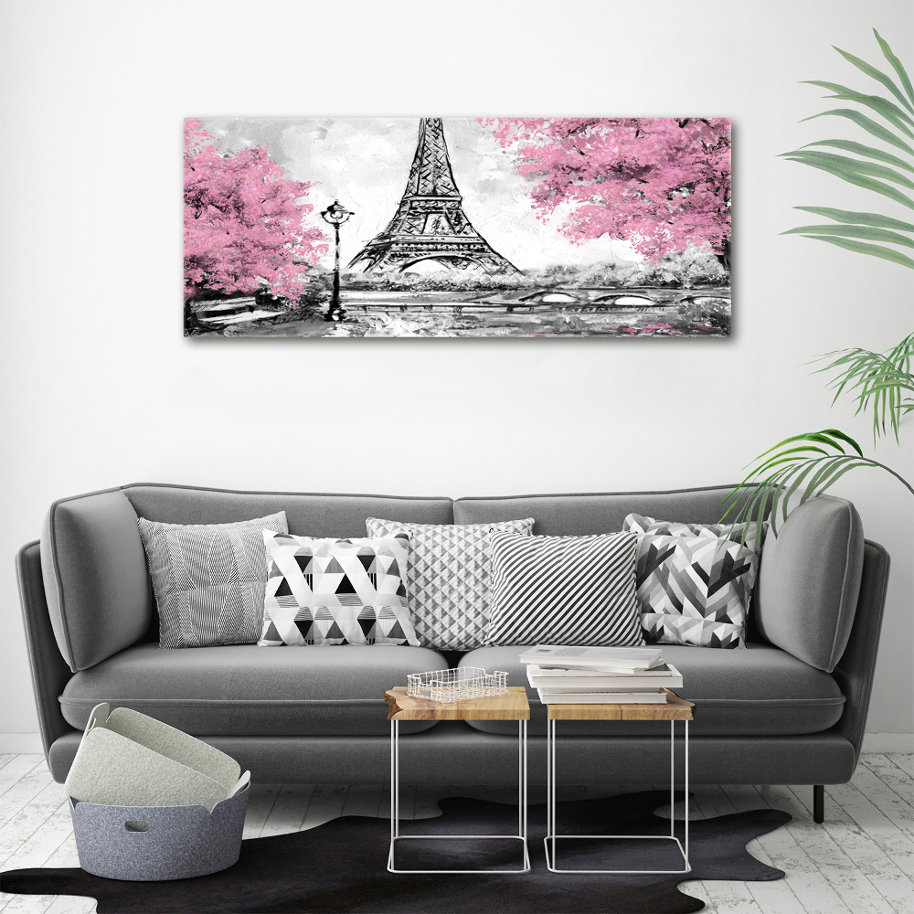 Tableau sur verre acrylique Tour Eiffel Paris France