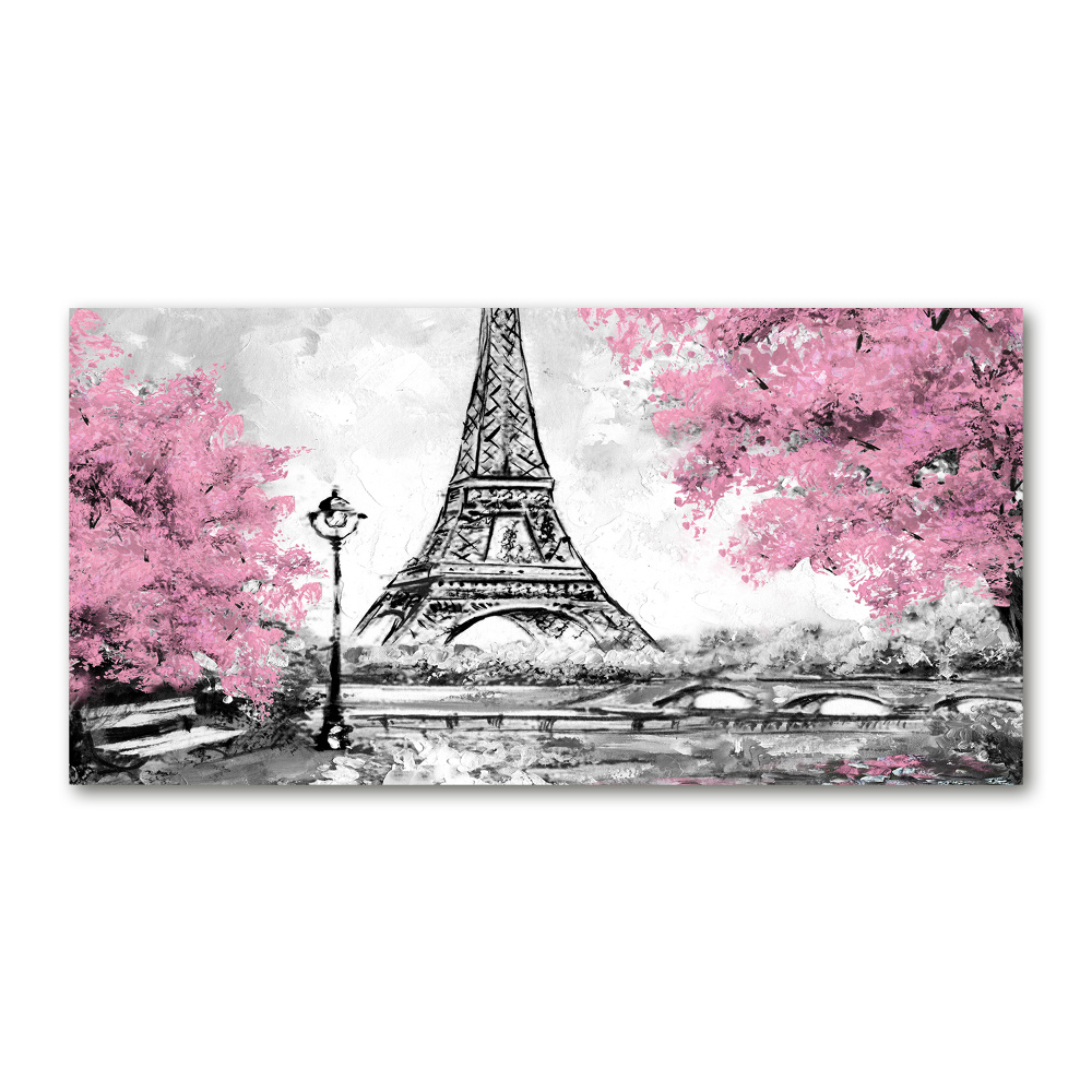 Tableau sur verre acrylique Tour Eiffel Paris France