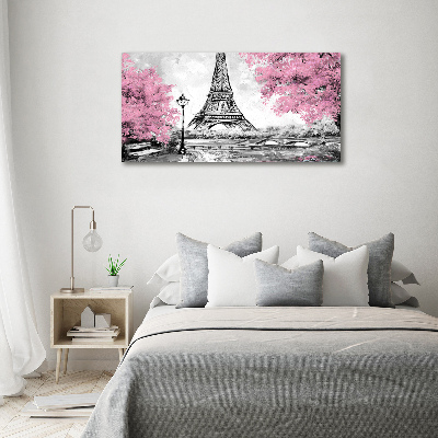 Tableau sur verre acrylique Tour Eiffel Paris France