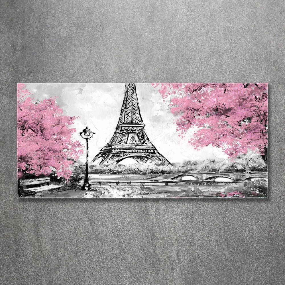 Tableau sur verre acrylique Tour Eiffel Paris France