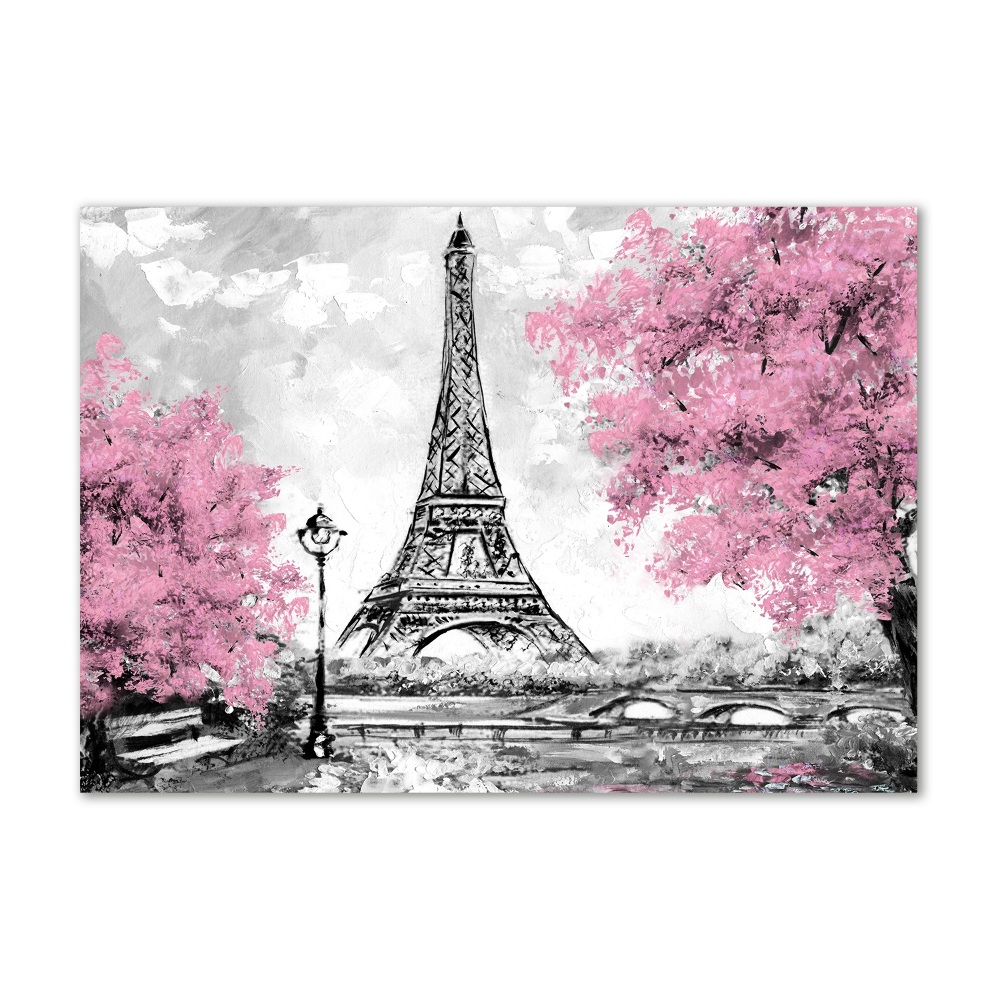 Tableau sur verre acrylique Tour Eiffel Paris France